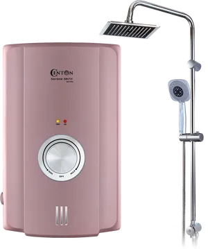 Electric Water Heaterwith Shower Attachment PNG
