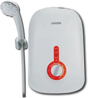 Electric Water Heaterwith Shower Head PNG image