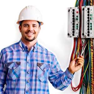 Electrician Job Site Png 06122024 PNG image