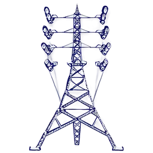 Electricity Transmission Tower Png Ase PNG image