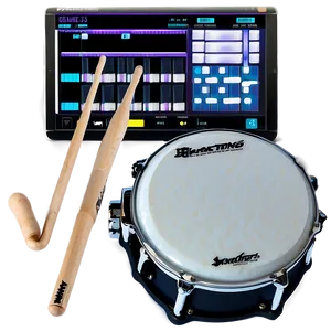 Electronic Drum Set Live Png 05242024 PNG image