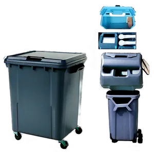 Electronic Trash Bin Snapshot PNG 05252024 PNG