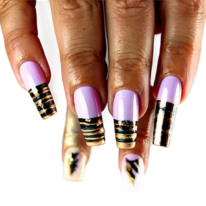 Elegant Acrylic Nails Styles Png 8 PNG image