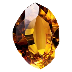 Elegant Amber Gem PNG Gpp PNG