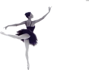 Elegant_ Ballet_ Dancer_ Pose PNG