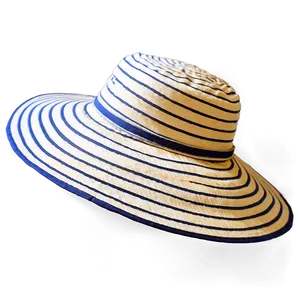 Elegant Beach Hat PNG Wjh