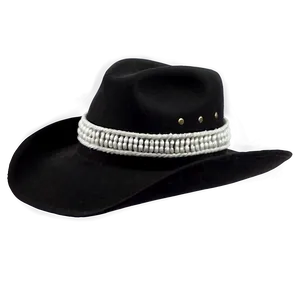 Elegant Black Cowboy Hat Png Vds60 PNG image