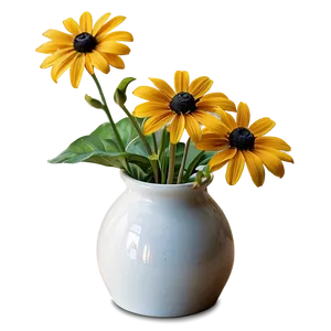 Elegant Black Eyed Susan Arrangement PNG 06282024 PNG