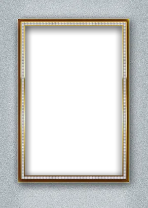 Elegant Black Frameon Wall