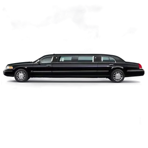 Elegant Black Limo Png 54 PNG image