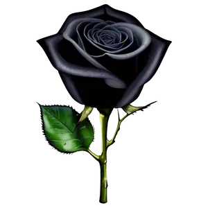 Elegant Black Roses Png 06212024 PNG image