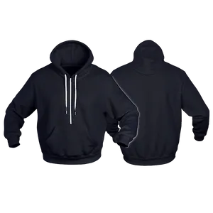 Elegant Black Sweatshirt For Dressing Up PNG 44 PNG