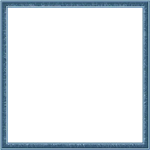 Elegant Blue Frame