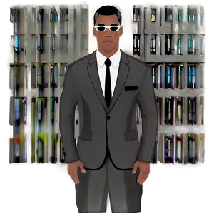 Elegant Bodyguard In Suit Png Xdn PNG image