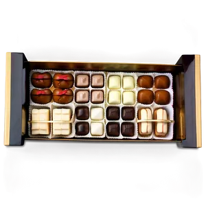 Elegant Box Of Chocolates Png 06212024 PNG image