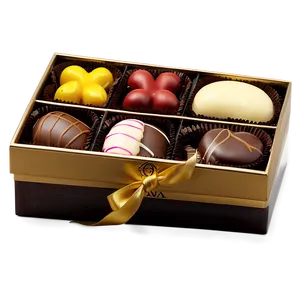 Elegant Box Of Chocolates Png Mwn92 PNG image