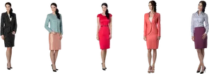 Elegant Business Attirefor Women PNG image