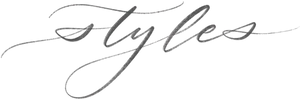 Elegant Calligraphy Styles Signature