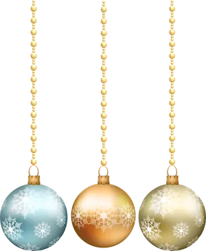 Elegant Christmas Ornaments