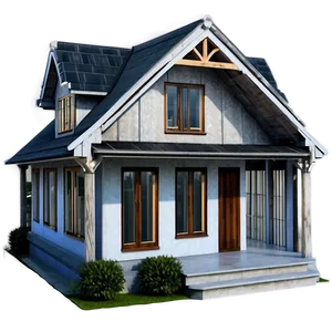 Elegant Cottage Architecture Png 38 PNG image