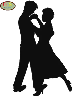 Elegant Dance Silhouette.png PNG image