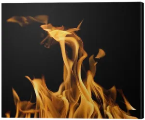 Elegant Dancing Flames