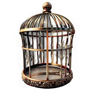 Elegant Decorative Cage PNG Kak71 PNG