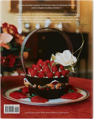 Elegant Dessert Creation Book Cover PNG image