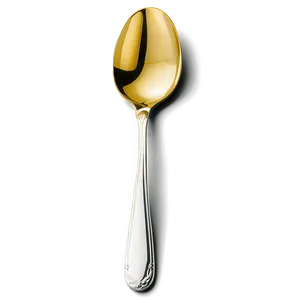 Elegant Dessert Spoon PNG Cyh PNG