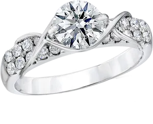 Elegant Diamond Engagement Ring