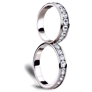 Elegant Diamond Rings Png 06122024 PNG image