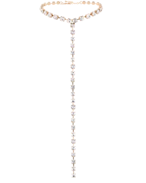 Elegant Diamond Tennis Necklace PNG image