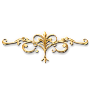 Elegant Fancy Line Design Png Kyu51 PNG image