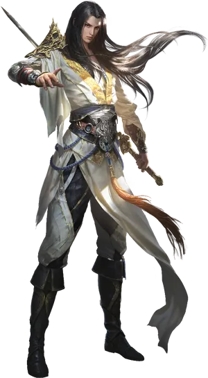 Elegant_ Fantasy_ Warrior