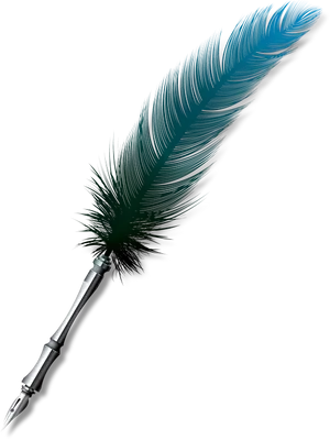 Elegant Feather Pen.png PNG image