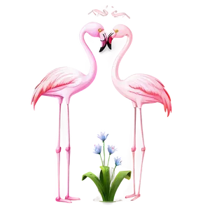 Elegant Flamingo Pose Png 05062024 PNG image