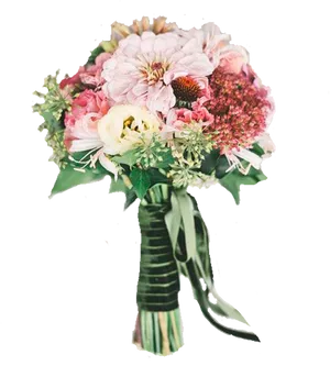 Elegant Floral Bouquet Design PNG image