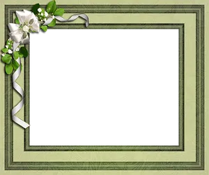 Elegant Floral Frame Design