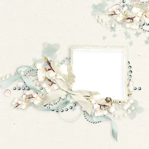 Elegant Floral Frame Design