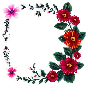 Elegant Flower Clipart PNG 05252024