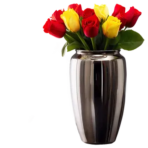 Elegant Flower Vase Png Qqo PNG image