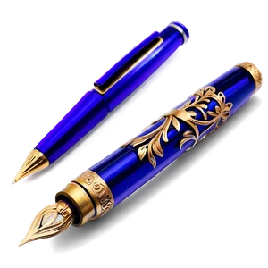 Elegant Fountain Pen Png 06252024 PNG image