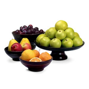 Elegant Fruit Display Png Wou PNG image