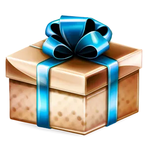 Elegant Gift Box Png 05242024 PNG image