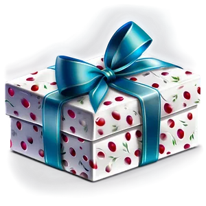 Elegant Gift Box PNG Lbk38