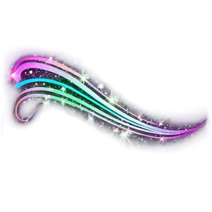 Elegant Glitter Line Swish PNG 06272024