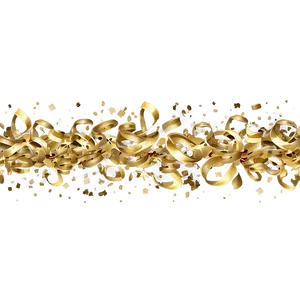 Elegant Gold Confetti Png 05252024 PNG image