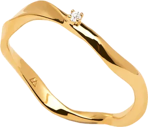Elegant Gold Diamond Ring