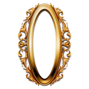 Elegant Gold Trim Png Uqd9 PNG image