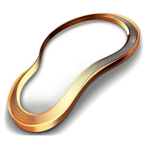 Elegant Golden Line Curve Png Jex96 PNG image